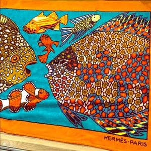 Hermès beach towel